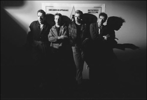The Clash after a press conference announcing a concerts in New York